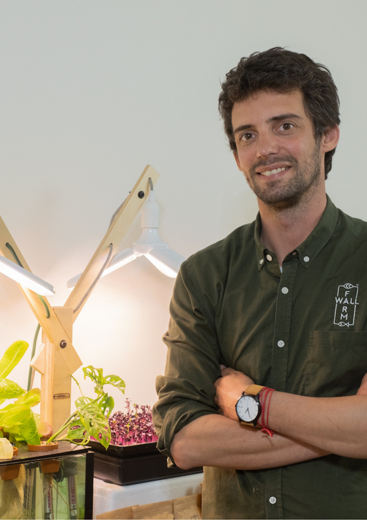 Farmwall Founder, Geert Hendrix 